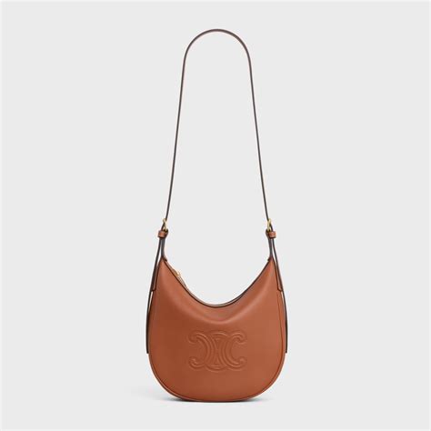 Women's Small Heloïse bag cuir Triomphe in supple calfskin.